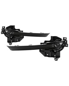 Spyder 17-18 Mazda CX-5 OEM Style Full LED Fog Light w/Switch - Clear (FL-MCX52017-LED-C) - 9043352