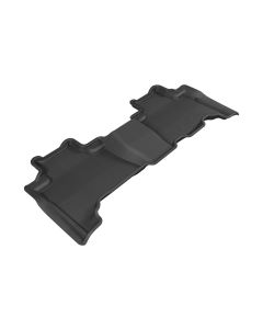 3D MAXpider 2010-2020 Lexus GX Kagu 2nd Row Floormats - Black - L1LX04321509