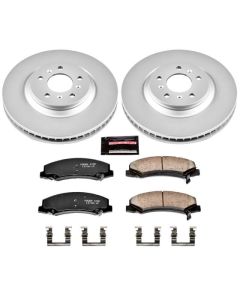 Power Stop 08-09 Buick Allure Front Z17 Evolution Geomet Coated Brake Kit - CRK4654
