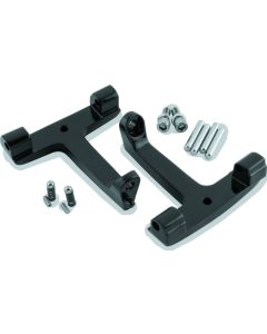 Bikers Choice 93-20 FLH FLT Black Pasanger Floorboard Bracket Replaces H-D 53070-00A - 488721