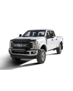 Bushwacker 17-18 Ford F-250 Super Duty Pocket Style Flares 4pc - Oxford White - 20942-12