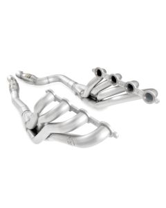Stainless Works 2009-15 Cadillac CTS-V Headers 2in Primaries High-Flow Cats 3in Leads X-Pipe - CTSV9HCATSW