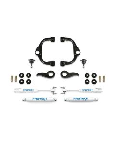 Fabtech 20-21 GM K2500HD 3.5in Bj UCA Kit w/Perf Shks - K1157