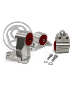 Innovative 94-01 Acura Integra B/D-Series Black Steel Billet Mount Kit 60A Bushings - B40154-60A