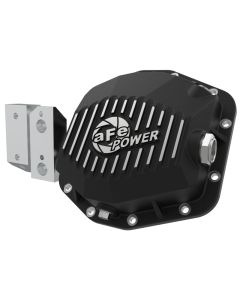aFe Street Series Rear Differential Cover Black w/Machined Fins 20+ Jeep Gladiator JT (Dana M220) - 46-71190B