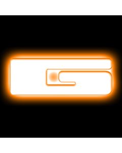 ORACLE Lighting Universal Illuminated LED Letter Badges - Matte Wht Surface Finish - G - 3140-G-005
