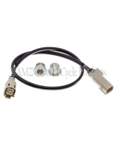 NAMZ Front O2 Sensor Extension Incl. Bung Reducers (For Fitment of 2009 FL Pipes on 2010 FL) - NO2X-1201
