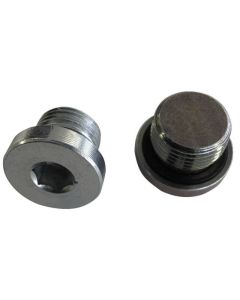 Fleece Performance 07.5-12 Dodge 6.7L Cummins Stock VGT Turbo Coolant Delete Plugs - FPE-6.7CR-COOL-PLUG