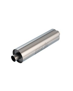 Borla Specialty Muffler 2.75in Center In/Out 6.75in Dia. 24in Body 29in OAL S-Type Un-Notched - 401664