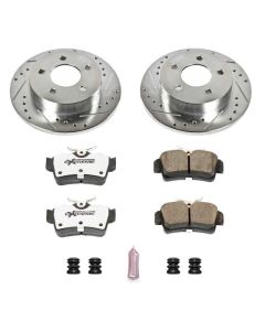 Power Stop 94-04 Ford Mustang Rear Z26 Street Warrior Brake Kit - K1303-26