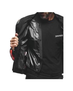 Dainese Energyca Air Tex Jacket Black/Fluorescent-Red Size - 54 - 201735241-628-54