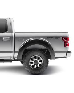 Bushwacker 15-17 Ford F-150 Styleside Pocket Style Flares 2pc 67.1/78.9/97.6in Bed - Black - 20092-02