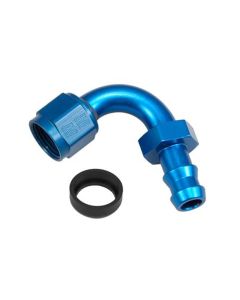Russell Performance -6 AN Twist-Lok 120 Degree Hose End (9/16in Radius) - 626000
