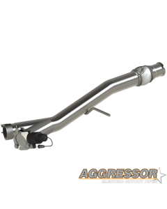 2014-2018 Chevrolet Silverado & GMC Sierra 1500 QTP Aggressor Cutout Pipe - 510014