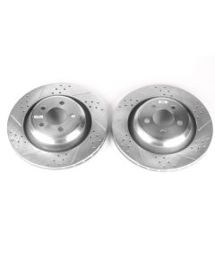 Power Stop 05-10 Chrysler 300 Rear Evolution Drilled & Slotted Rotors - Pair - AR8775XPR