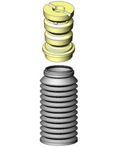 KYB Shocks & Struts Strut Boots Rear AUDI A4 1995-06 - SB114