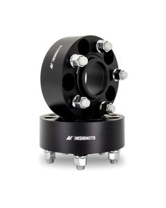 Mishimoto Wheel Spacers - 5x114.3 - 67.1 - 50 - M12 - Black - MMWS-004-500BK