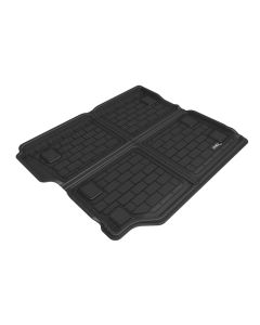 3D MAXpider 18-21 Jeep Wrangler Unlimited JL w/ Sub/Flat Load Floor Kagu Cargo Liner - Black - M1JP0231309