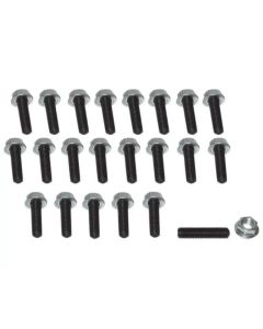 Moroso Honda/Acura/Mazda Rotary/Dodge Neon/Toyota MR2 Oil Pan Stud Kit - 6mm - Steel - Set of 22 - 38366
