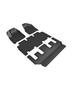 3D MAXpider 18-22 Chrysler Pacifica Hybrid R1 R2 R3 - Kagu Black - L1CY00701509