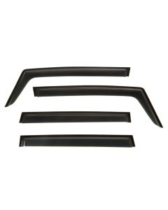 Rugged Ridge Window Visor 4-pc set Black 15-18 Renegade BU - 11349.15