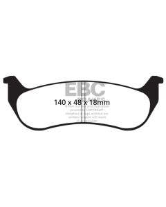 EBC 05-07 Chrysler Pacifica 3.5 Greenstuff Rear Brake Pads - DP21668
