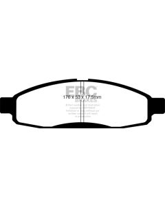 EBC 05-06 Infiniti QX56 5.6 (Bosch) Extra Duty Front Brake Pads - ED91776