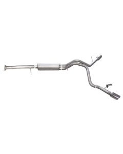Gibson 07-10 Cadillac Escalade ESV Base 6.2L 2.5in Cat-Back Dual Extreme Exhaust - Aluminized - 5403