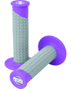 ProTaper Clamp-On Pillow Top Grips - Neon Purple/Gray - 021675