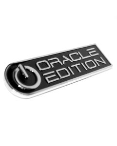 Oracle Edition Badge - Right/Passenger - Black/White - 8031-504
