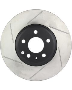 StopTech 09-10 Audi A4 / 08-10 A5 / 10 Audi S4 Front Right Slotted Rotor - 126.33123SR