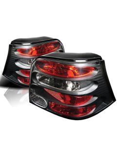 Spyder Volkswagen Golf 99-04 Euro Style Tail Lights Black ALT-YD-VG99-BK - 5008343
