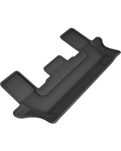 3D MAXpider 20-21 Ford Explorer with Bench 2nd Row Kagu 3rd Row Floormats - Black - L1FR13031509