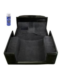 Rugged Ridge Deluxe Carpet Kit w/ Adhesive Gray 76-95 Jeep CJ &Jeep Wrangler YJ - 13695.09