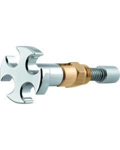 Bikers Choice S&S B E G Chrome Cross Enrichener With Chrome Cross Knob - 482767