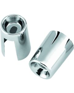 Bikers Choice 65-74 XL L70-84 FL 71-86 FX Chrome Shock Stud Covers Replaces H-D 54704-65T Pr - 490830