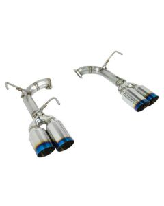 Remark Subaru WRX STi VA Axle Back Exhaust w/ Stainless Single Wall Tip - 4 Inch Version - RO-TTVA-S4