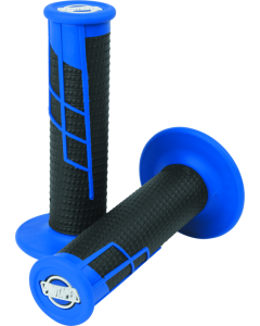 ProTaper Clamp-On 1/2 Waffle Grip - Blue/Black - 021663