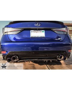 LEXON EXCLUSIVE REAR DIFFUSER FOR LEXUS GS-F 2015 UP CARBON 