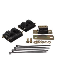 Energy Suspension 73-92 Chevrolet Camaro Black Motor and Transmission Mounts; Zinc Finish - 3.1130G