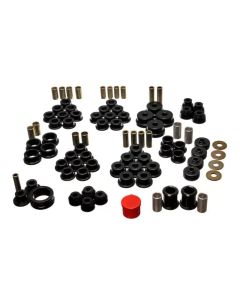 Energy Suspension 84-95 Chevrolet Corvette Black Hyper-flex Master Bushing Set - 3.18122G