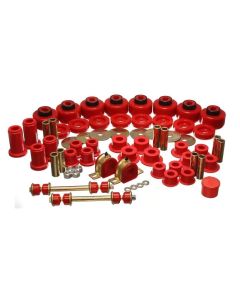 Energy Suspension 01-06 Chevy Silverado 4WD Red Hyper-flex Master Bushing Set - 3.18128R