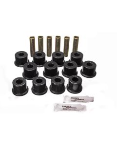Energy Suspension Rear Spring Set - Black - 3.2128G