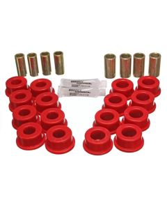 Energy Suspension 84-95 Chevy Corvette Red Rear End Control Arm Bushing Set - 3.3145R
