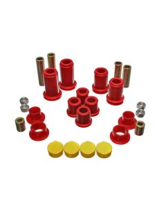 Energy Suspension 99-07 General Motors (Various) Red Front End Control Arm Bushing Set - 3.3190R