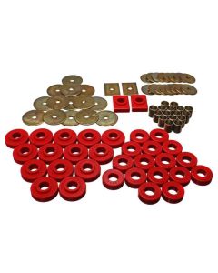 Energy Suspension Gm Body Mount Set - Red - 3.4120R