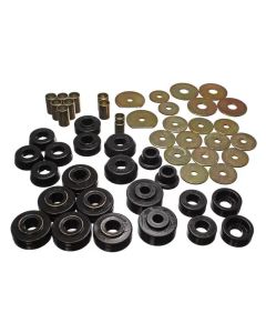 Energy Suspension Chevy Body Mounts - Black - 3.4138G