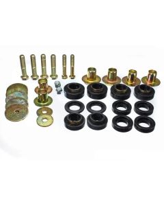 Energy Suspension Firebird Body Mount Set - Black - 3.4144G