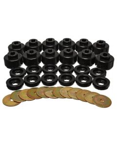 Energy Suspension Body Mount Set - Black - 3.4156G