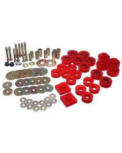 Energy Suspension 68-72 Oldsmobile Cutlass Red Body Mount Set - 3.4161R